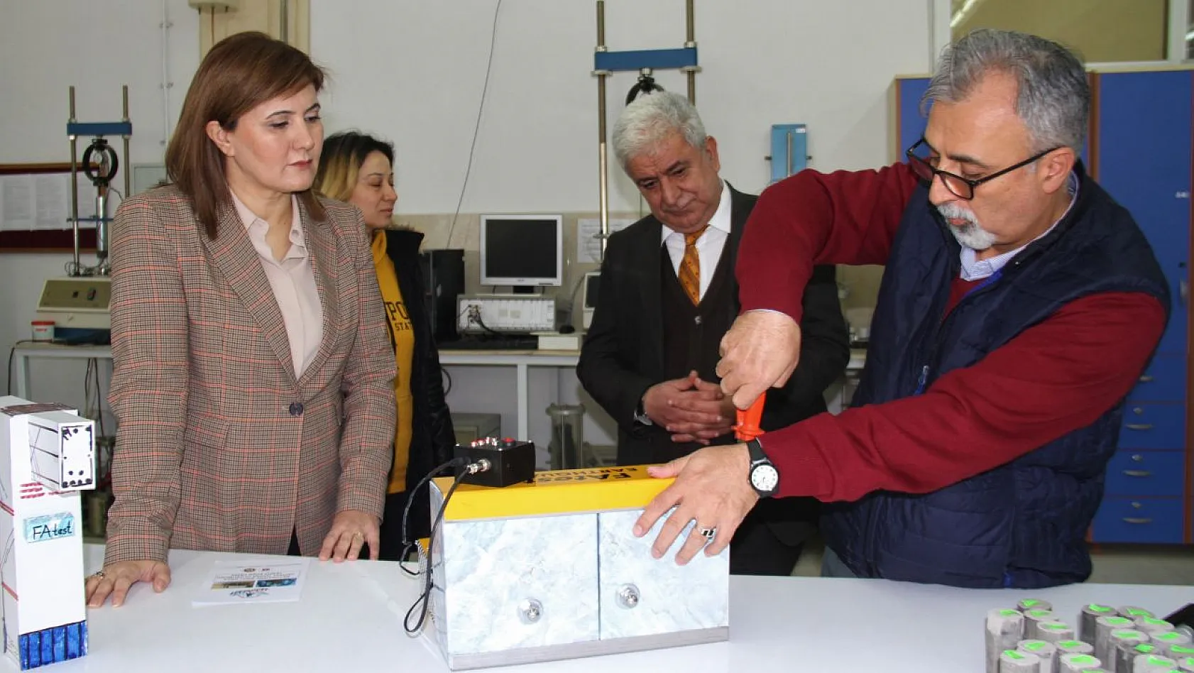 Elazığ'da 'yapısal hasar tespit cihazı' geliştirildi