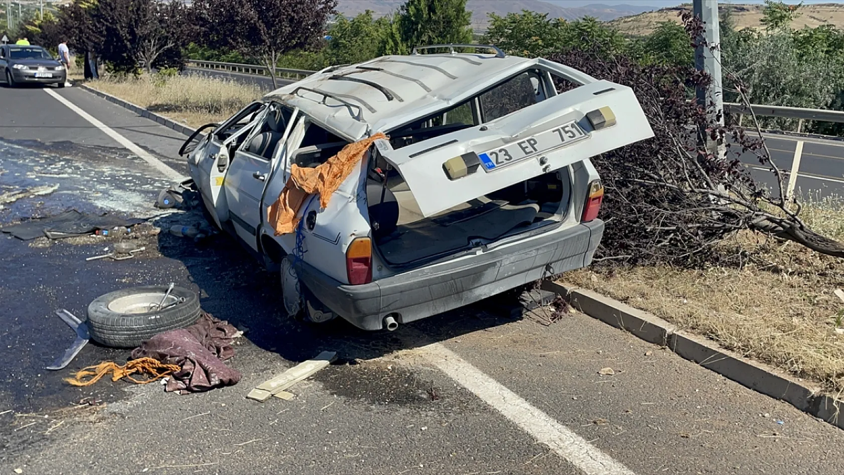 Elazığ Güney Çevre Yolunda kaza