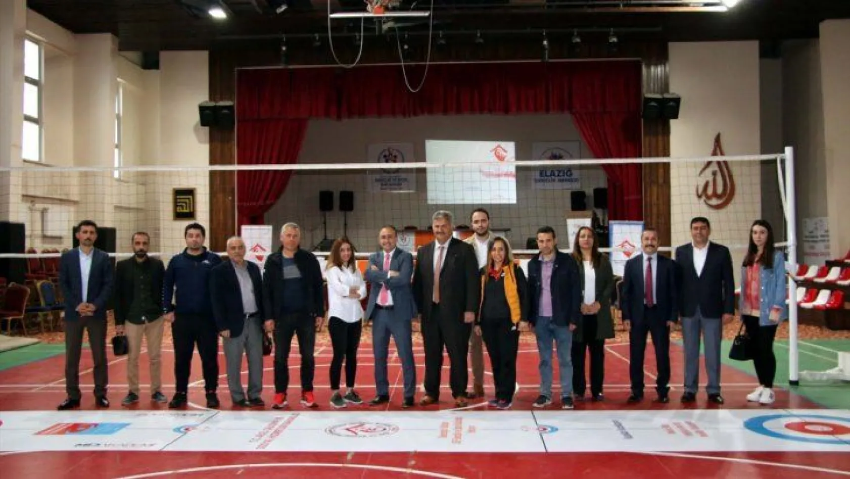 Elazığ'da 'Floor Curling' toplantısı