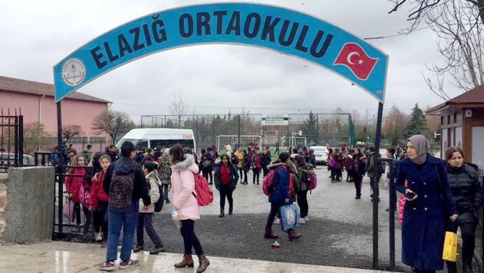 Elazığ'da okullar tatil edildi