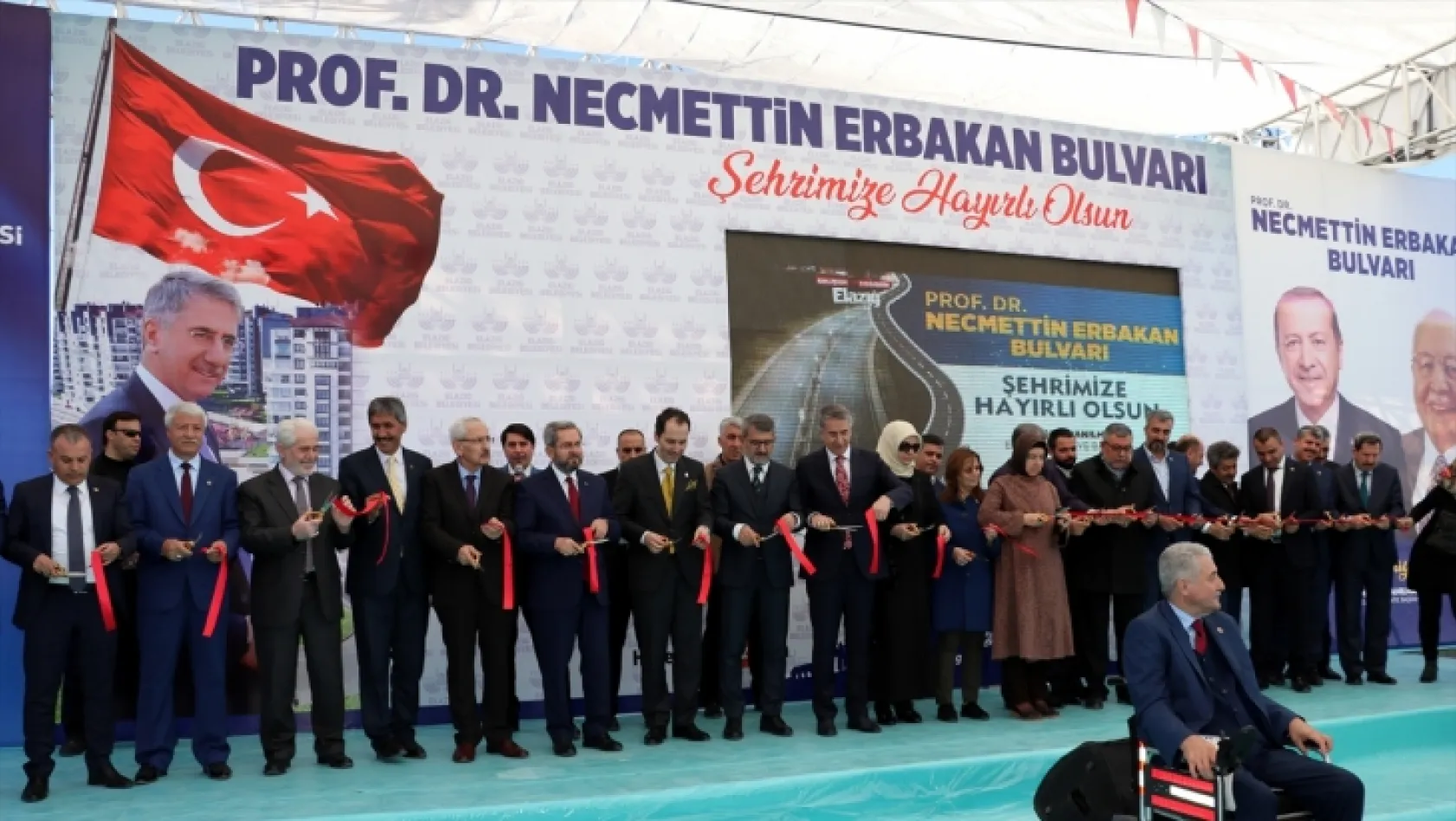Prof. Dr. Necmettin Erbakan Bulvarı açıldı