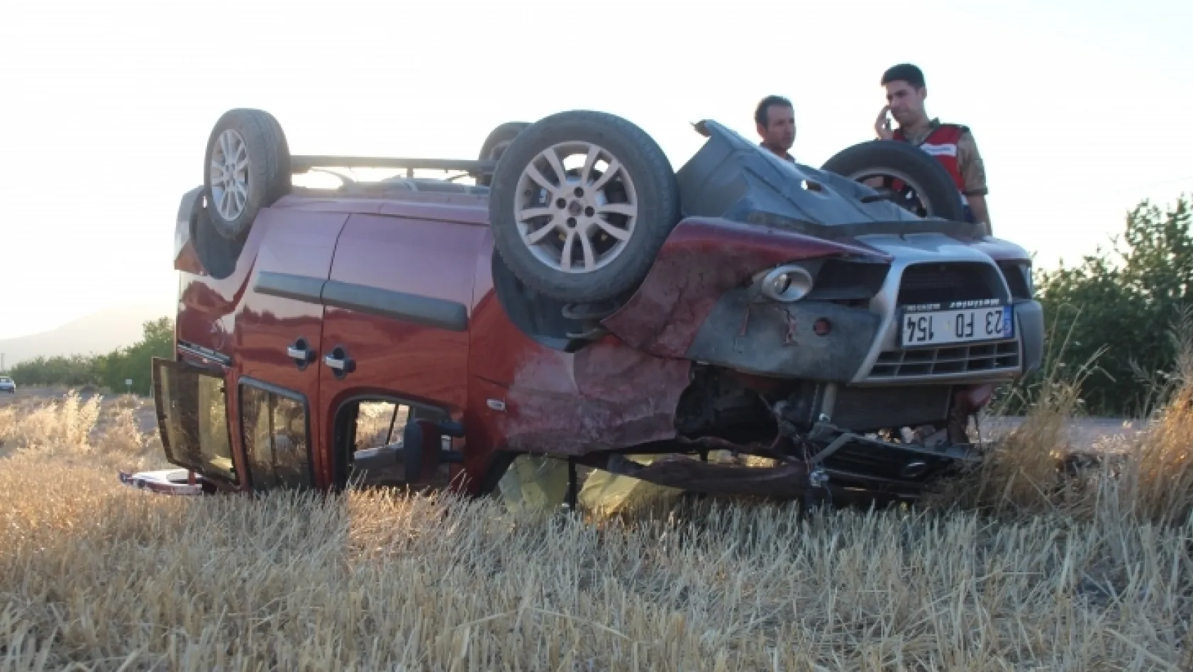 Elazığ-Baskil yolunda trafik kazası