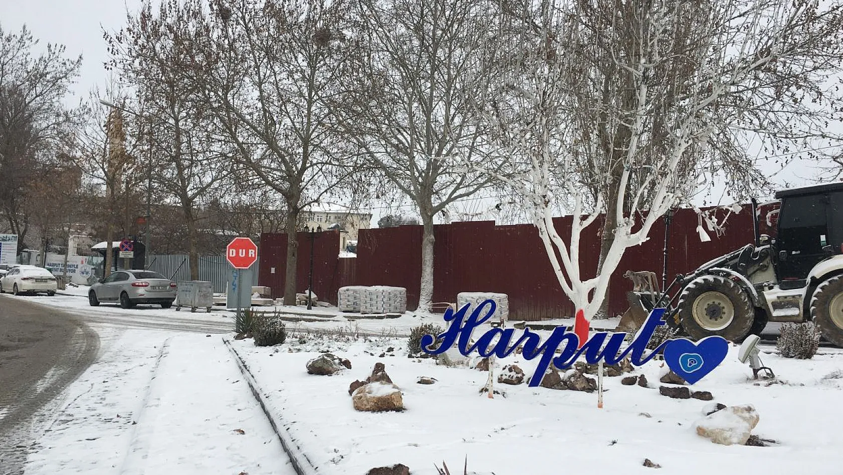 Harput beyaza büründü