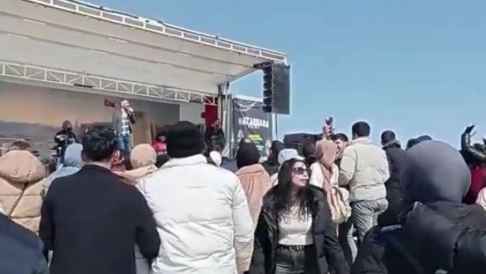 Hazarbaba'da vatandaşlar doyasıya eğlendi