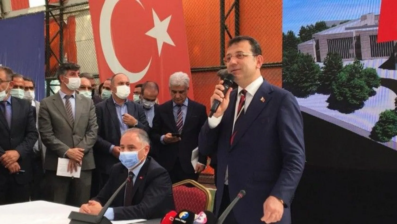 İBB Başkanı Ekrem İmamoğlu Elazığ'a ziyarette bulundu
