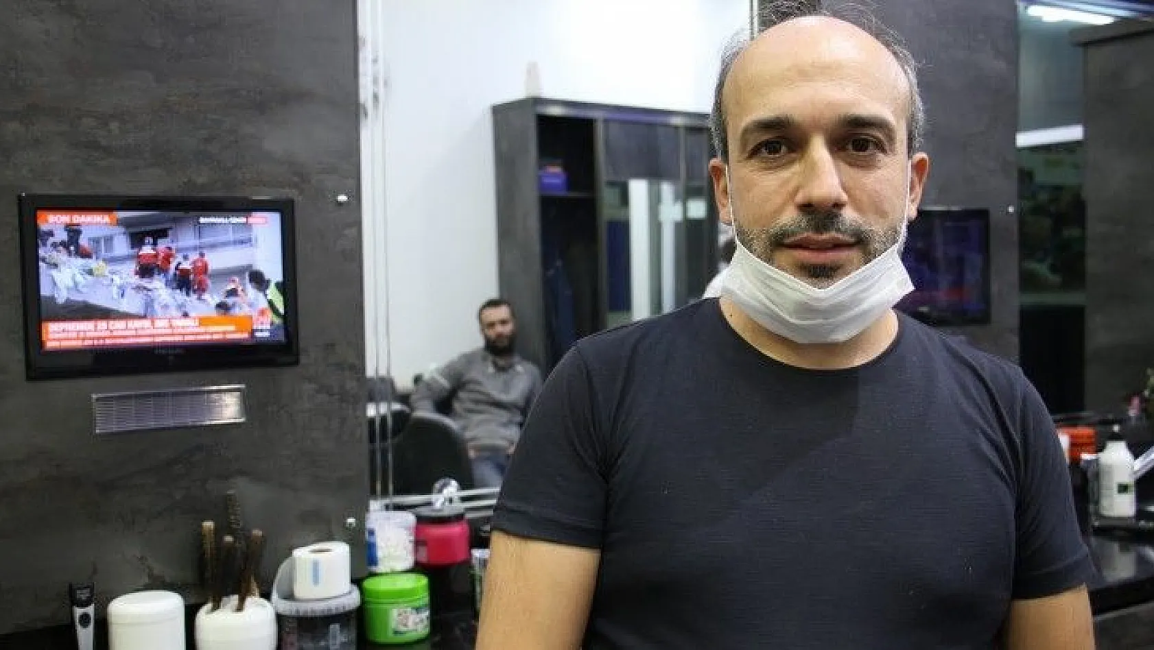 'İzmir'de olmak ve yardım etmek istedim'