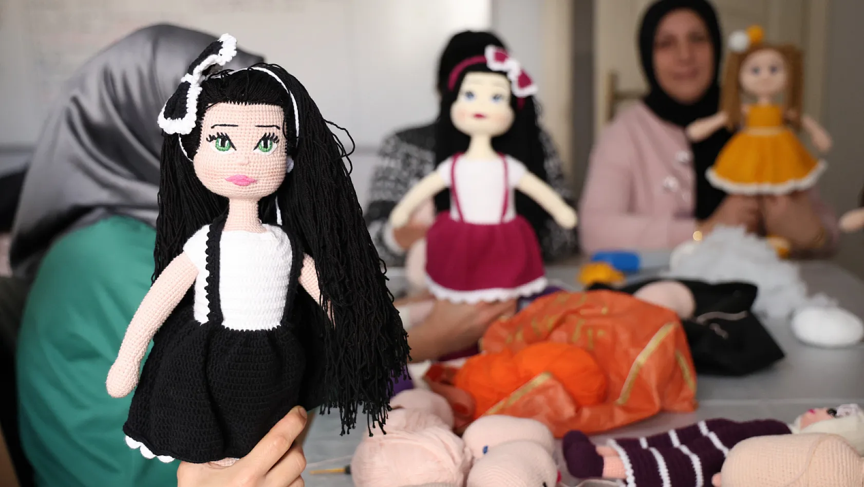 Kadınlar 'amigurumi' ile ekonomilerine katkı sağlıyor