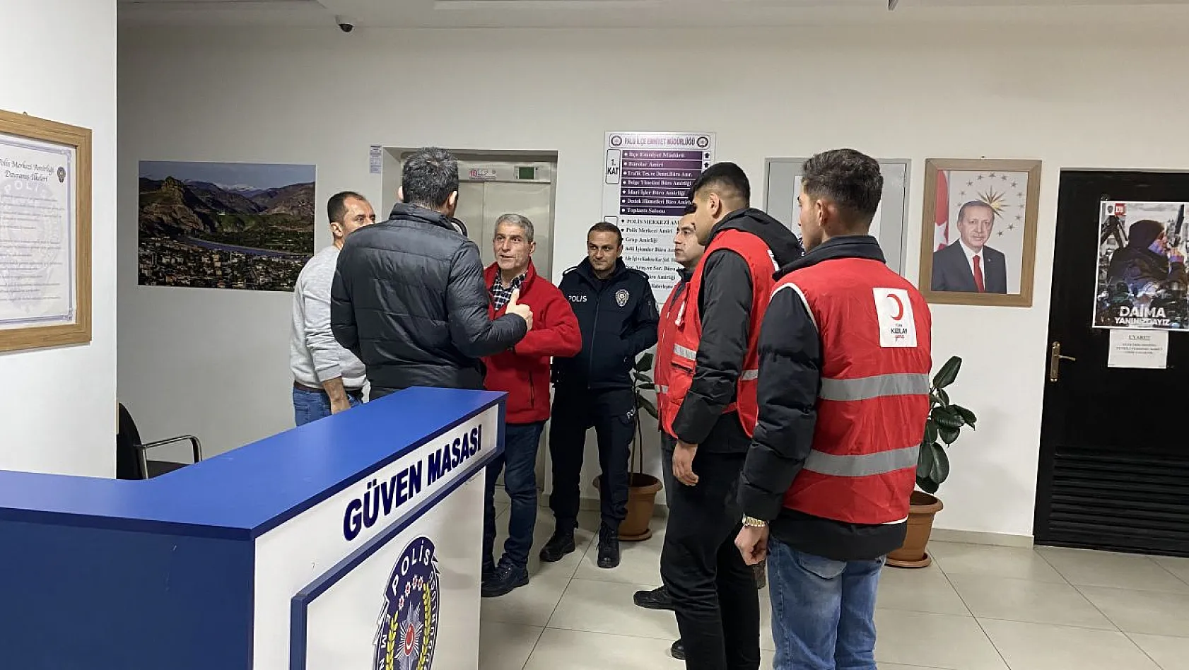 'Kavga var' diye çağrılan polise sürpriz