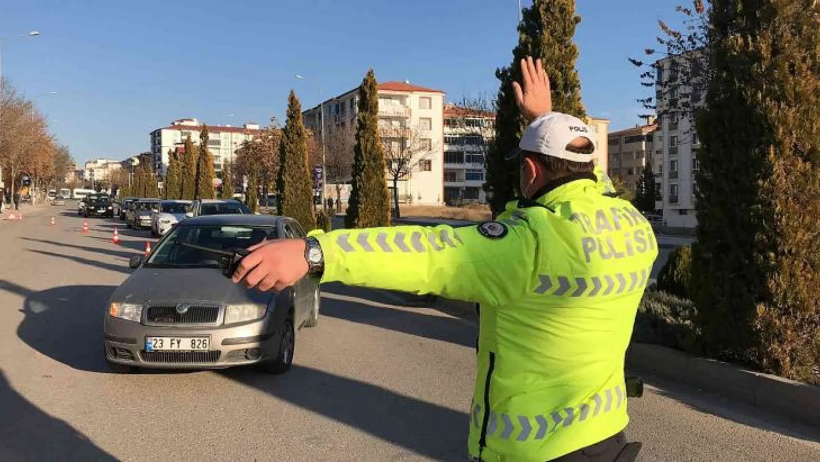 Kent genelinde trafik denetimi yapıldı