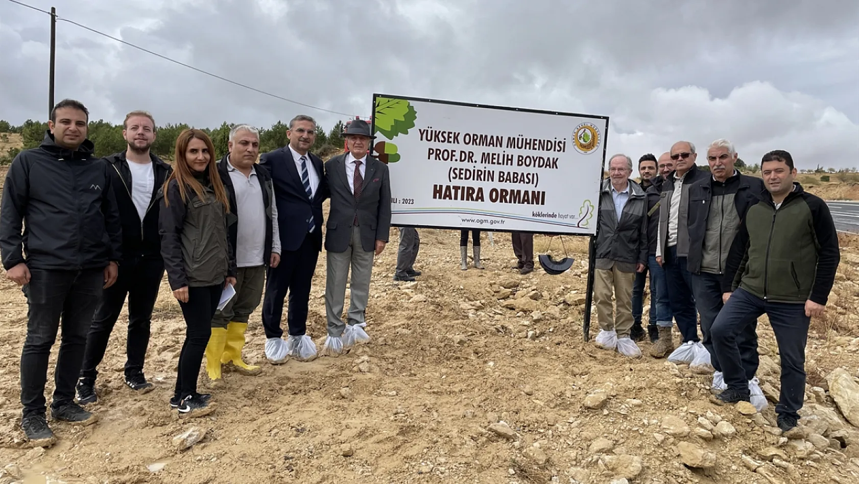 Prof. Dr. Melih Boydak Hatıra Ormanı'na fidan dikildi