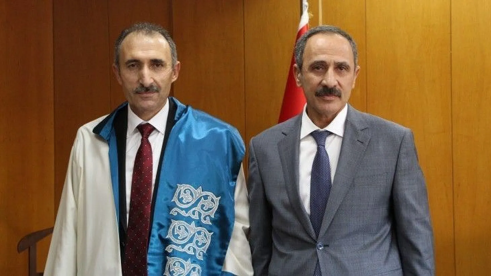 Yeni Rektör Göktaş, görevi devraldı