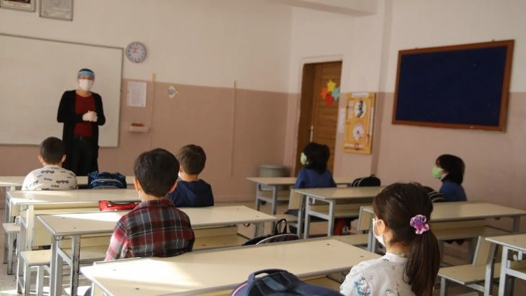 Yüz yüze eğitim başladı