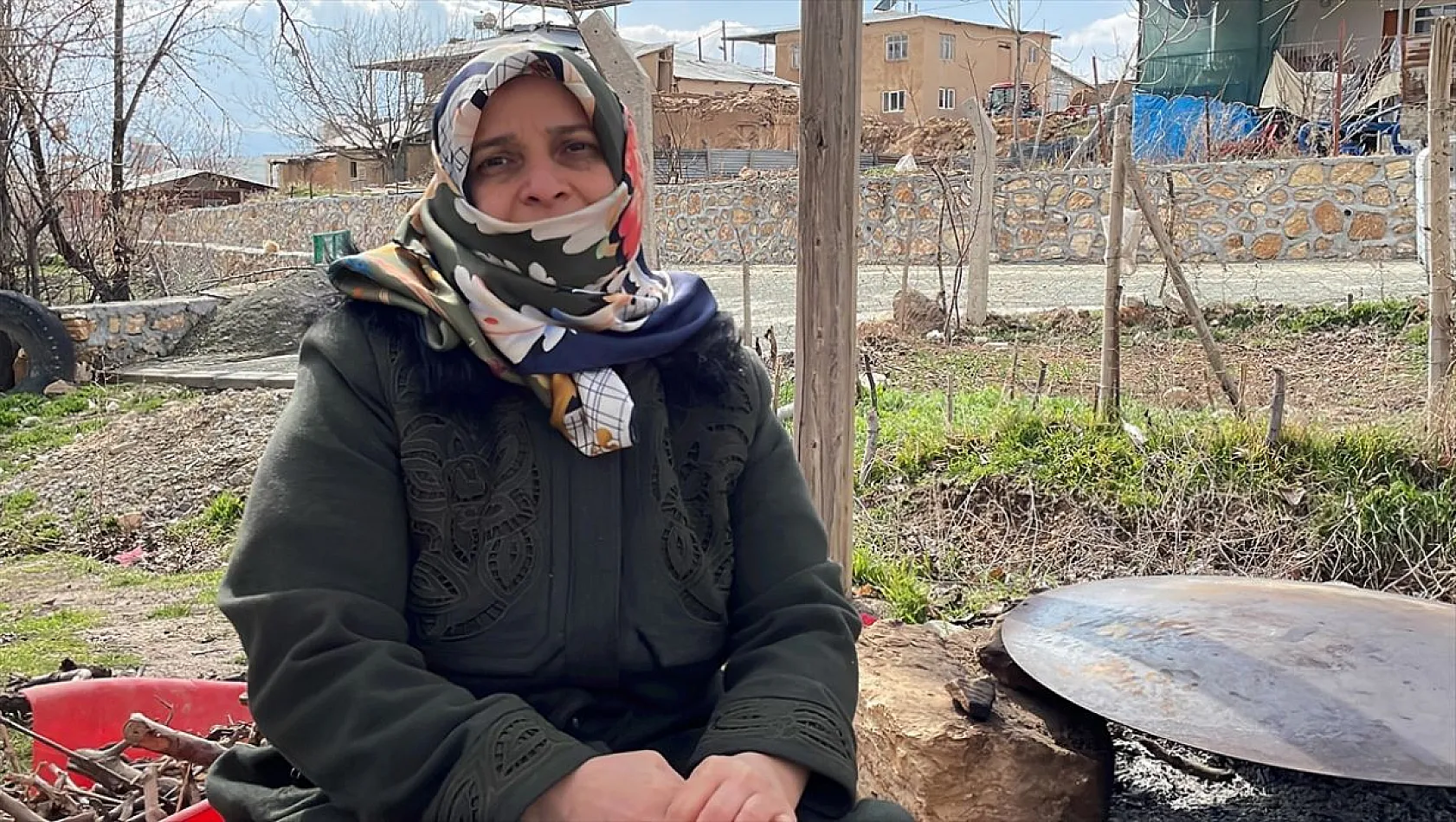 'Sac ekmeği' köy sofralarına lezzet katıyor