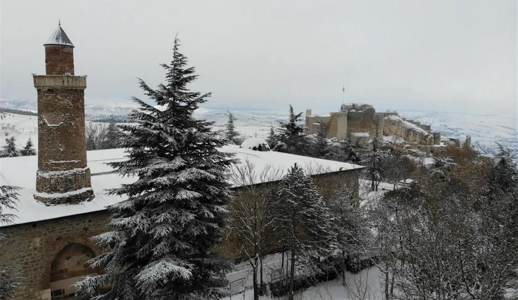 Harput'ta kartpostallık görüntüler oluştu