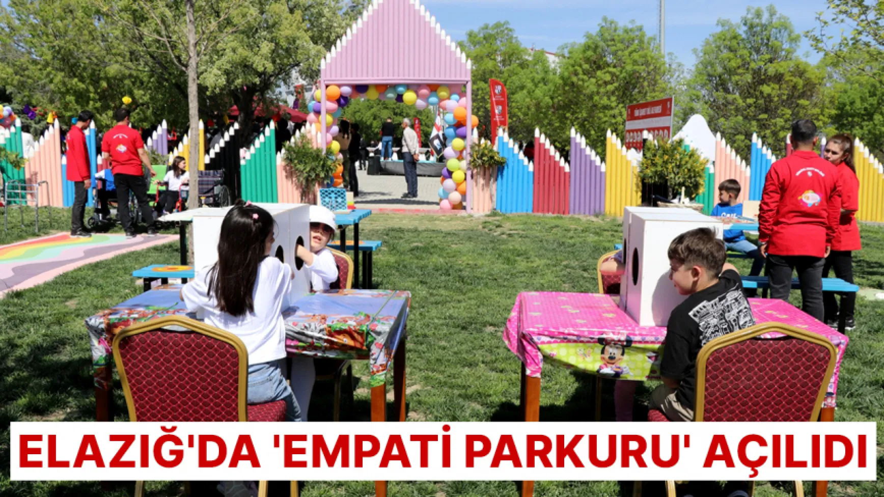 Elazığ'da 'Empati Parkuru' açıldı