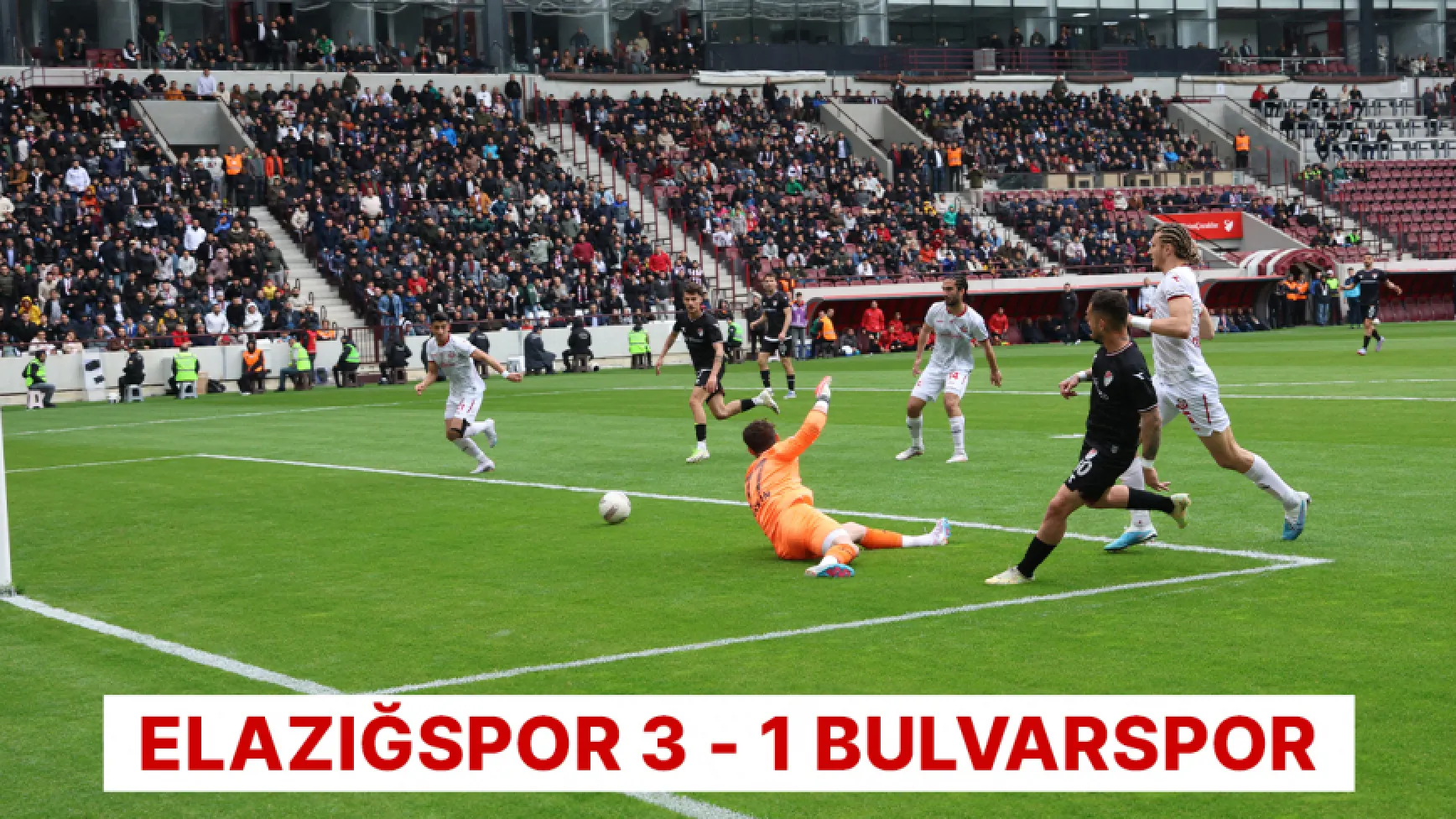 Elazığspor 3 - 1 Bulvarspor