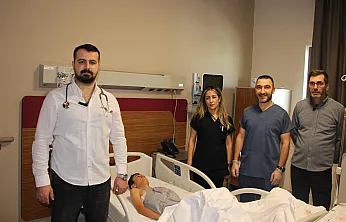 Başarılı ameliyatla sağlığına kavuştu