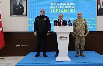 Elazığ'da 'Asayiş ve Güvenlik' toplantısı