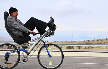 Elazığ'da ilginç bisiklet tasarımı