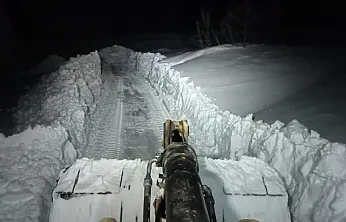 Elazığ'da kapalı köy yolları açıldı