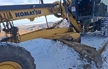 Elazığ'da karla mücadele sezonu başladı