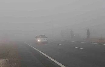 Elazığ'da sis etkili oldu