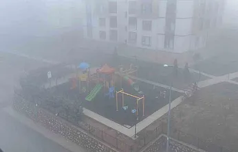 Elazığ'da sis etkili oldu