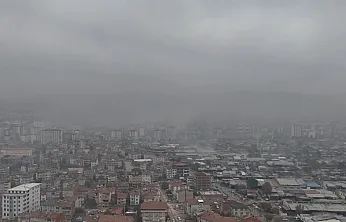 Elazığ'da sis etkisi sürdürüyor