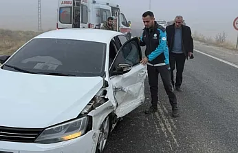 Elazığ'da sis kazaya neden oldu