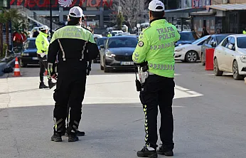 Elazığ'da trafik denetimi