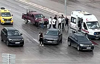 Elazığ'da zincirleme kaza