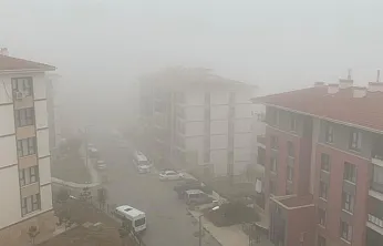 Elazığ'ın yüksek kesimlerde sis etkili oldu