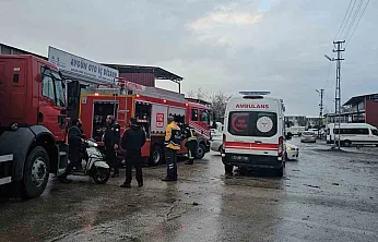 Elazığ Sanayi Sitesi'nde yangın