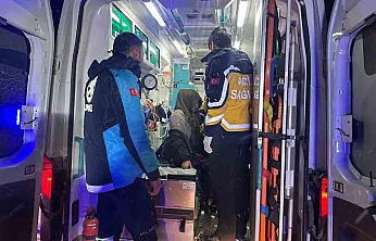 Hasta kadın için ekipler seferber oldu