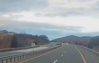 Kaza anı kameralara yansıdı