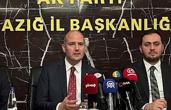 Ömer İleri, Elazığ'da konuştu