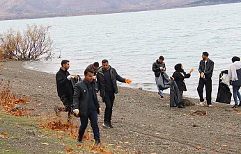 'Sivrice Hazar Gölü Nefes Alsın' sloganıyla anlamlı etkinlik