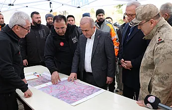 Vali Hatipoğlu, kayıp şahıs hakkında bilgi aldı