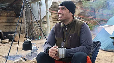 Doğasever öğretmen, kamp ve bisikletle doğayı öğretiyor