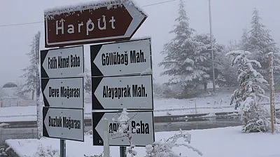 Aynı rakımda kar ve sis