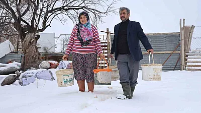 Elazığ'da besicilerin 'kış mesaisi'