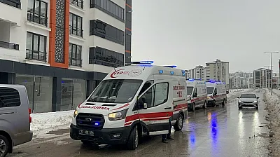 Elazığ'da doğal gaz zehirlenmesi