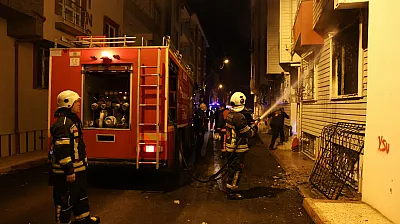 Elazığ'da ev yangını