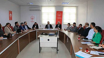 Elazığ'da değerlendirme toplantısı