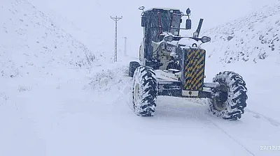 482 köy yolu ulaşıma kapandı