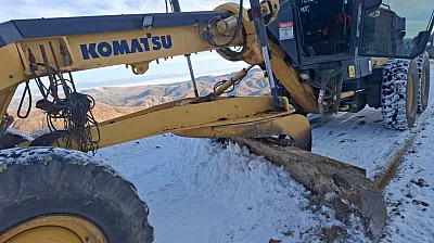 Elazığ'da karla mücadele sezonu başladı