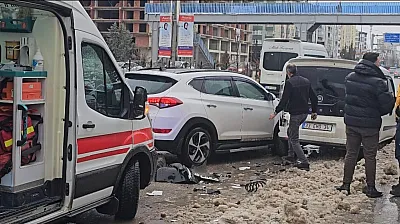 Elazığ'da Malatya Caddesi'nde
