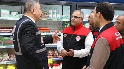 Elazığ'da Ramazan öncesi gıda denetimi