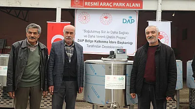 Elazığ'da üreticilere destek