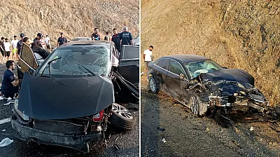 Elazığ-Diyarbakır kara yolunda trafik kazası
